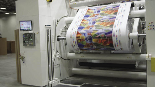 The PCMC Fusion Flexographic printing press