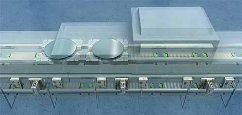 semiconductor-wafer-production-line
