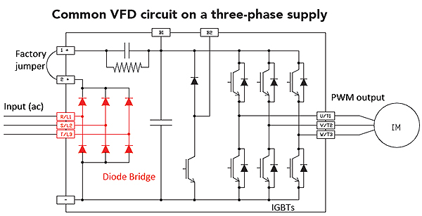 Common-VFD-circuit-on-a-three-phase-supply