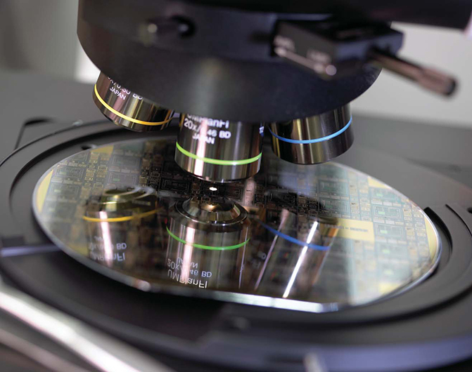 Some of today’s machine vision (as that from Keyance Corp. depicted here) uses evolutionary algorithms for high-speed part inspection on in-line applications.