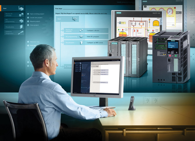 TIA Portal software helps engineers commission lines, as it integrates all motion controllers, distributed I/O, HMI, drives and motor management in one environment.