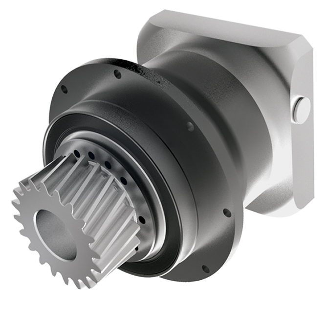 GAM’s new SPH Flange output gearbox allows for direct attachment of machine elements (or other power transmission element such as a rack-and-pinion drive) for a compact and stiff design. For gearboxes, the flange output design is also a great example of how engineers can improve builds with lower overall component count for assembly.