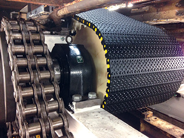 Rexnord has had innovative breakthroughs in lubrication and corrosion resistance that contribute to longer life and reduced maintenance for their roller chains in automotive material handling markets. 