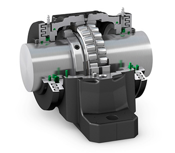 With three- or four-stage labyrinths and an internal V ring for additional sealing effect and efficient grease purging, the new SKF Taconite seal for split block bearing housings is made to provide protection in extremely contaminated and wet environments.