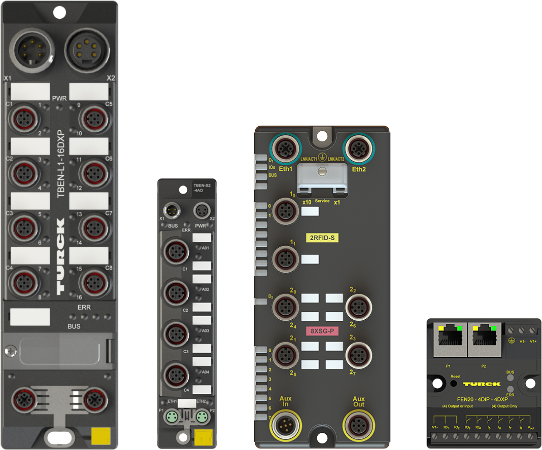 Turck FLC field logic controllers powered by ARGEE