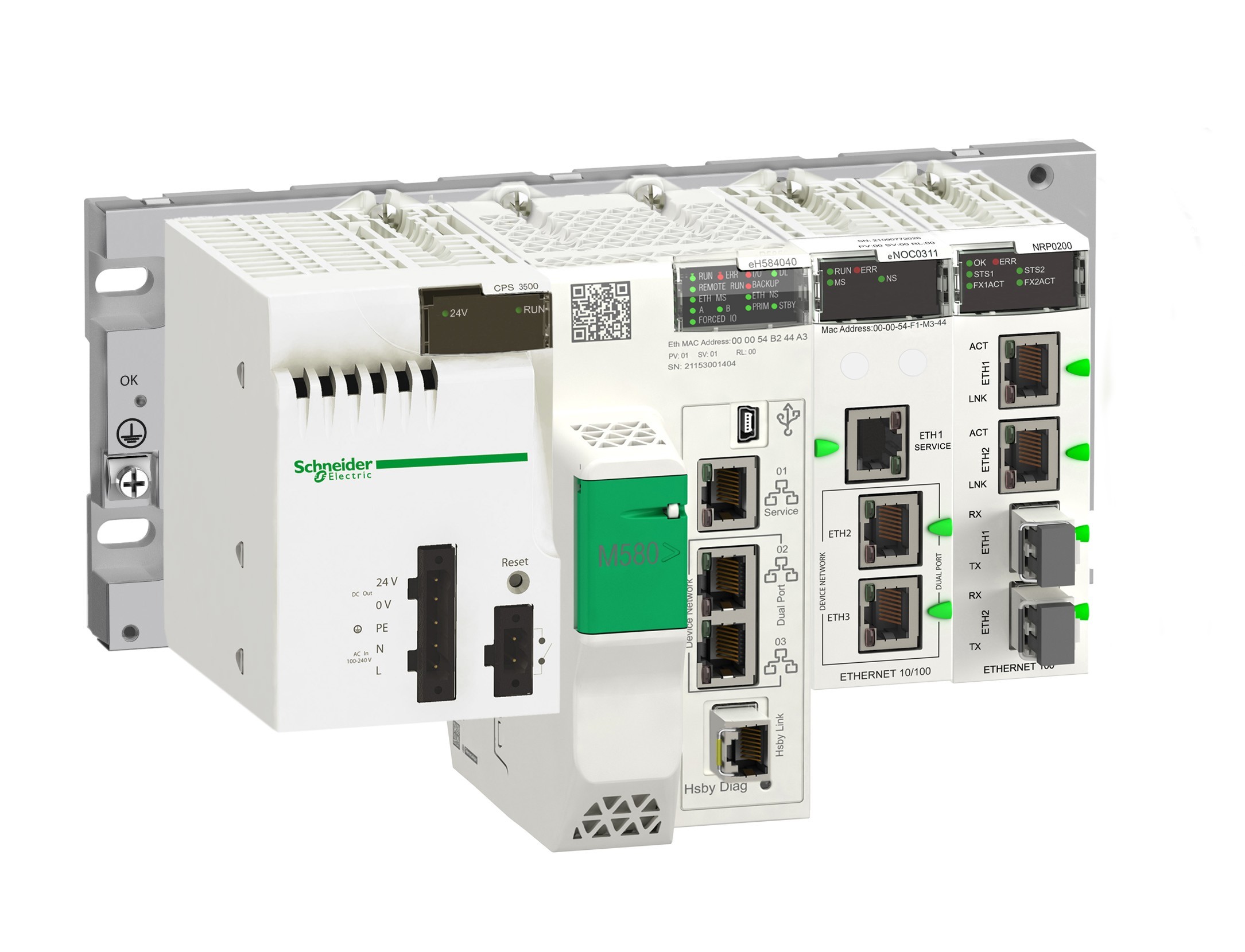 Schneider Electric’s Modicon M580 High End Programmable Automation Controllers (PACs) incorporate 16-MB Magnetoresistive RAM (MRAM) from Everspin Technologies to boost data-backup capabilities.