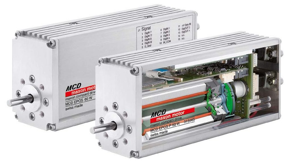 maxon motor MCD EPOS drive is an integrated motor