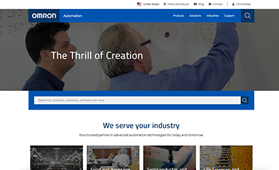omron new website