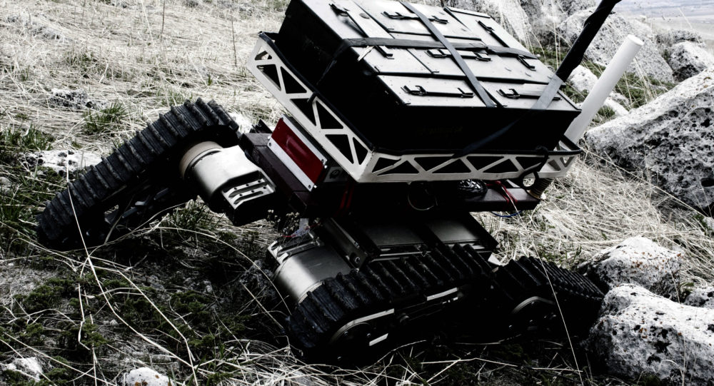 Autonomous Solutions Inc. (ASI) continues to offer their Chaos high mobility robot