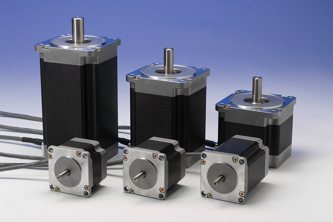 step motors from Applied Motion Products with various stack lengths