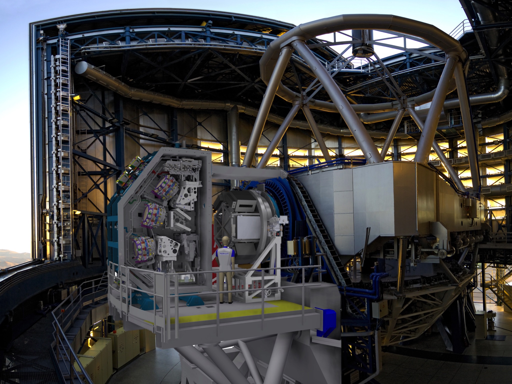 MOONS at VLT in British astronomers use motion technology from FAULHABER in a new MOONS project