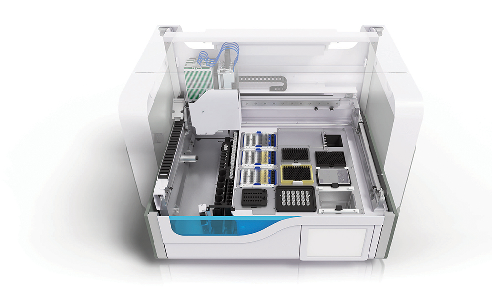 coronavirus COVID-19 automation for mass-scale testing 01B Roche cobas 6800 and 8800 systems fully automated modular design