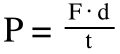 power equation