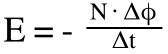 EMF equation