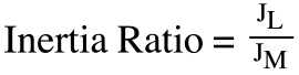 inertia ratio equation