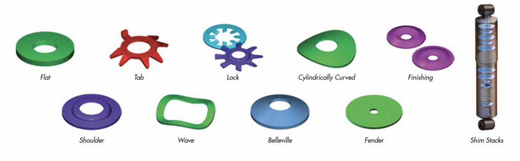 Boker’s supports robotics with custom washers, spacers, and shims for bearing preload, rail alignment, gearbox spacing, end-effector mounting offsets, and sensor standoffs. These components offer tight tolerances and repeatable material properties.