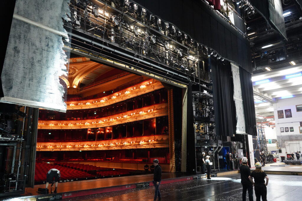 Royal Opera House gets a new cable-management system