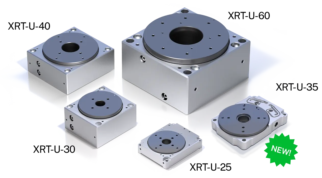 Xeryon rotation stage delivers 40 mNm in compact housing
